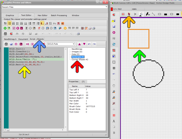 Bitmap2LCD : Vector Design Module ( Info + Tutorial ) - Bitmap2LCD ...